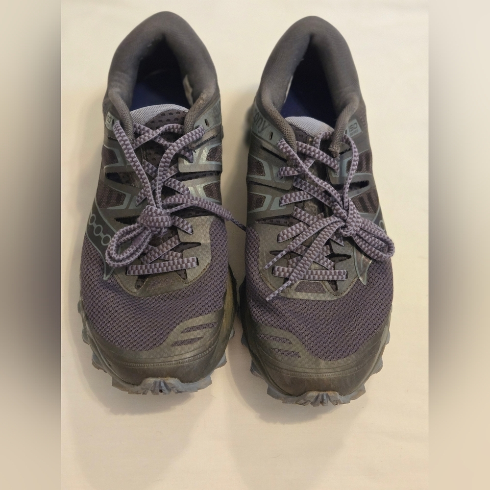 Saucony Peregrine ISO Women's Trail Running Shoe, US 10 Gunmetal